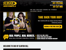 Tablet Screenshot of ckoclintonhill.com